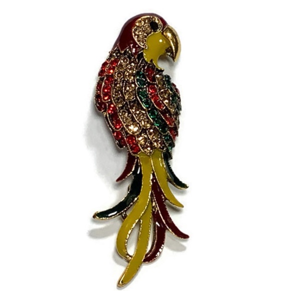 Jewelry - Multi colored Parrot Brooch/Pin